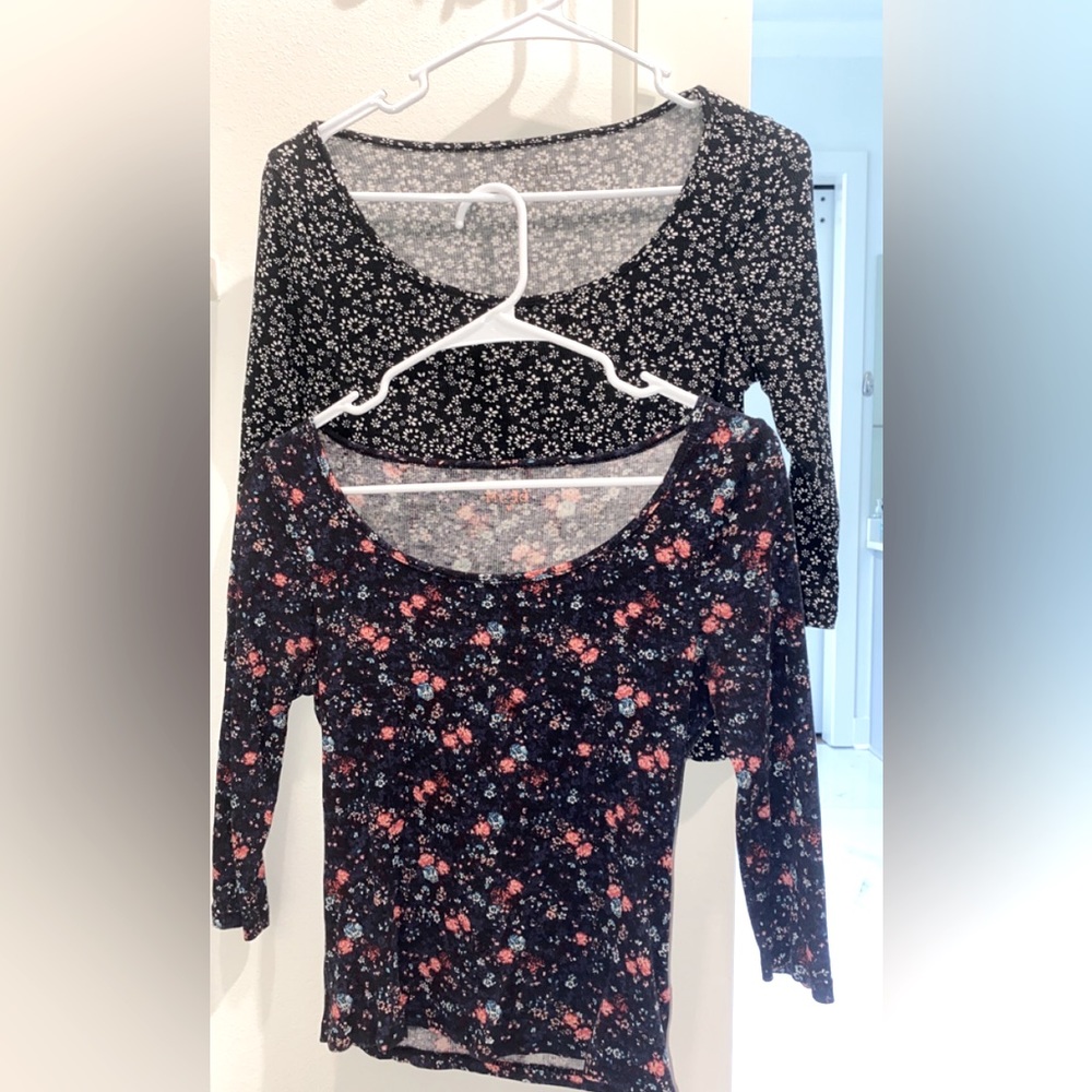 Mudd crop shirts